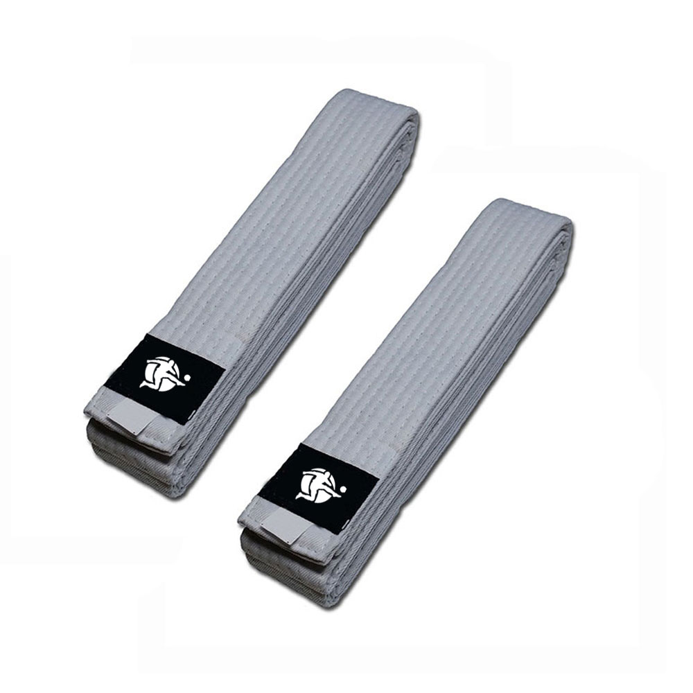 Quba HonorGuard heavy-duty martial arts belt with reinforced parallel stitching.
